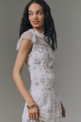 Load image into Gallery viewer, By Anthropologie Lace Twofer Maxi Dress
