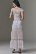 Load image into Gallery viewer, By Anthropologie Lace Twofer Maxi Dress
