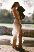 Load image into Gallery viewer, By Anthropologie Lace Twofer Maxi Dress
