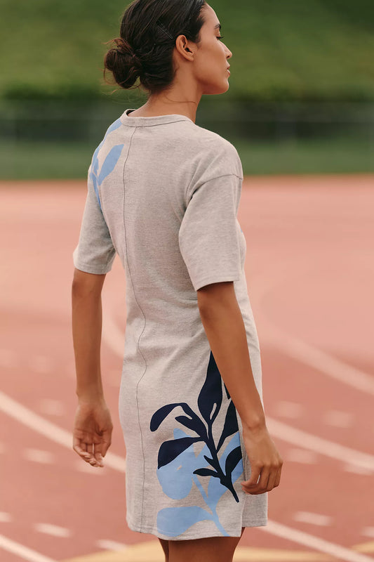 Daily Practice Short-Sleeve Mini T-Shirt Dress