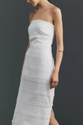 Load image into Gallery viewer, Tilda Strapless Textured Dress
