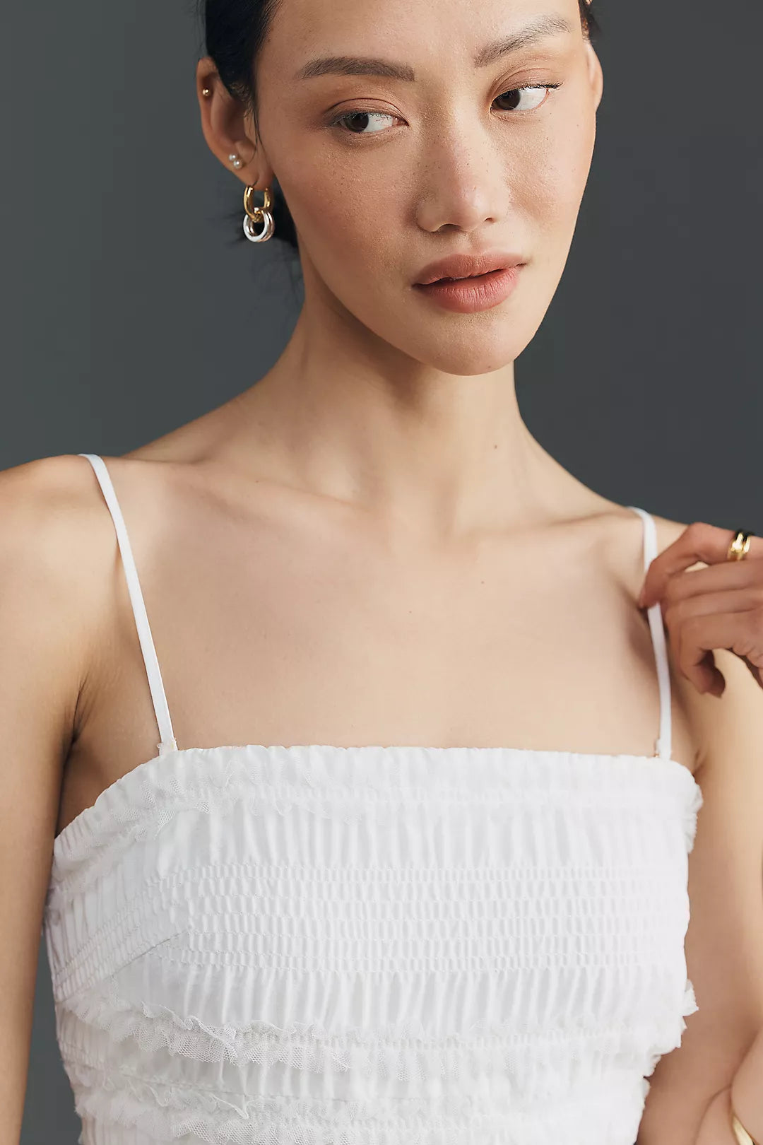 Tilda Strapless Textured Dress