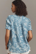 Load image into Gallery viewer, The Aly Puff-Sleeve Blouse by Pilcro
