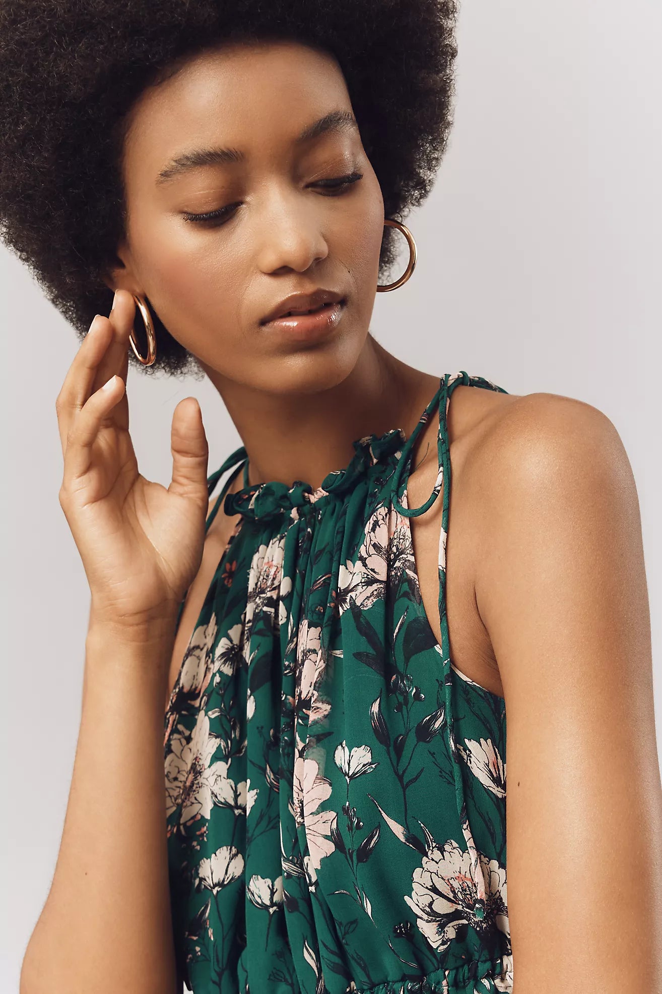 The Somerset Halter Mini Dress