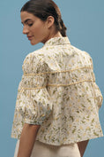 Load image into Gallery viewer, The Leandra Shirred Yoke Blouse by Maeve
