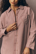Load image into Gallery viewer, Pilcro Heart Pocket Long-Sleeve Buttondown Shirt
