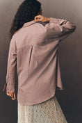 Load image into Gallery viewer, Pilcro Heart Pocket Long-Sleeve Buttondown Shirt
