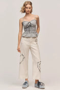 Load image into Gallery viewer, Colette Linen Blend High-Rise Wide-Leg Pants

