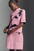 Load image into Gallery viewer, Annalise Mock-Neck Chenille Sweater Mini Dress by Maeve
