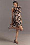 Load image into Gallery viewer, The Caroline Sleeveless Tie-Neck Mini Dress by Maeve
