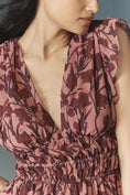 Load image into Gallery viewer, Hutch Flutter-Sleeve V-Neck Blouse
