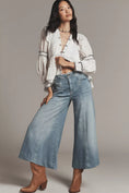 Load image into Gallery viewer, Pilcro Mid-Rise Wide-Leg Crop Jeans
