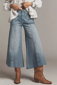 Load image into Gallery viewer, Pilcro Mid-Rise Wide-Leg Crop Jeans
