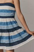 Load image into Gallery viewer, Maeve Strapless Cotton Lace Dress
