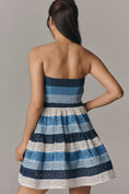 Load image into Gallery viewer, Maeve Strapless Cotton Lace Dress
