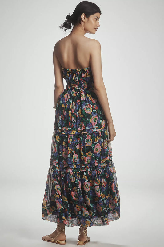 The Somerset Strapless Maxi Dress