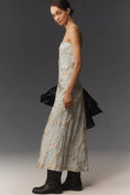 Load image into Gallery viewer, By Anthropologie Brocade Strapless Maxi Dress
