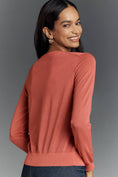 Load image into Gallery viewer, By Anthropologie Fitted Sheer Cardigan Sweater
