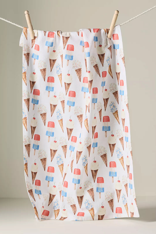 Lana's Shop Ice Cream Dish Towel