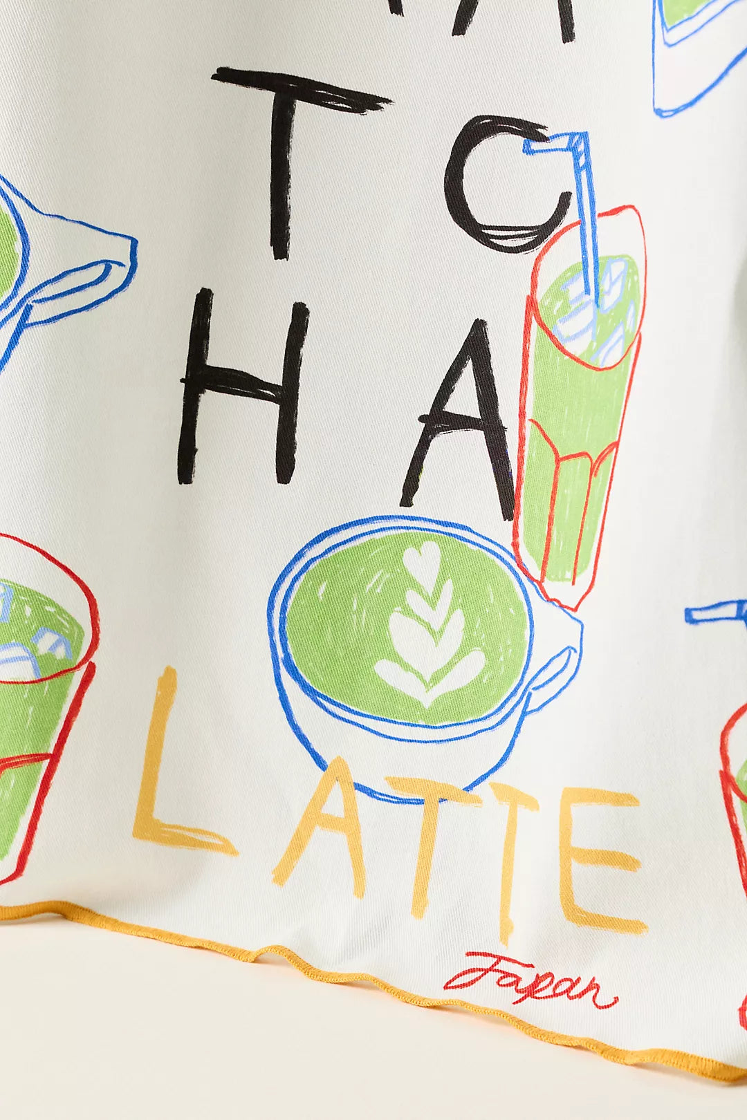 Jordan Nickson Matcha Latte Dish Towel