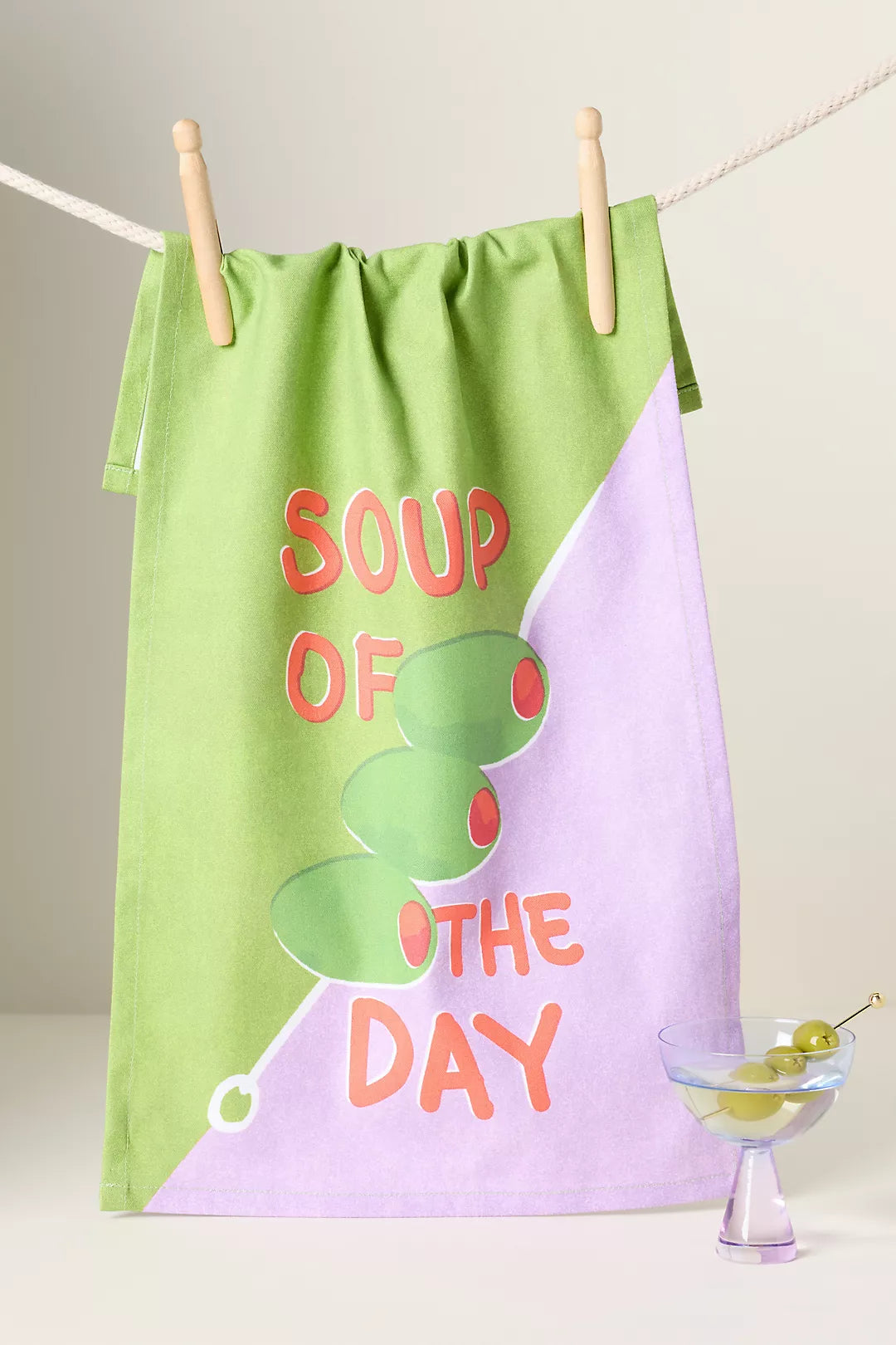 Soup of the Day Bar Towel