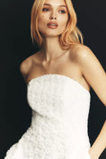 Load image into Gallery viewer, Hutch Patricia Textured Strapless Mini Dress
