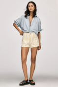 Load image into Gallery viewer, Colette Striped High-Rise Shorts
