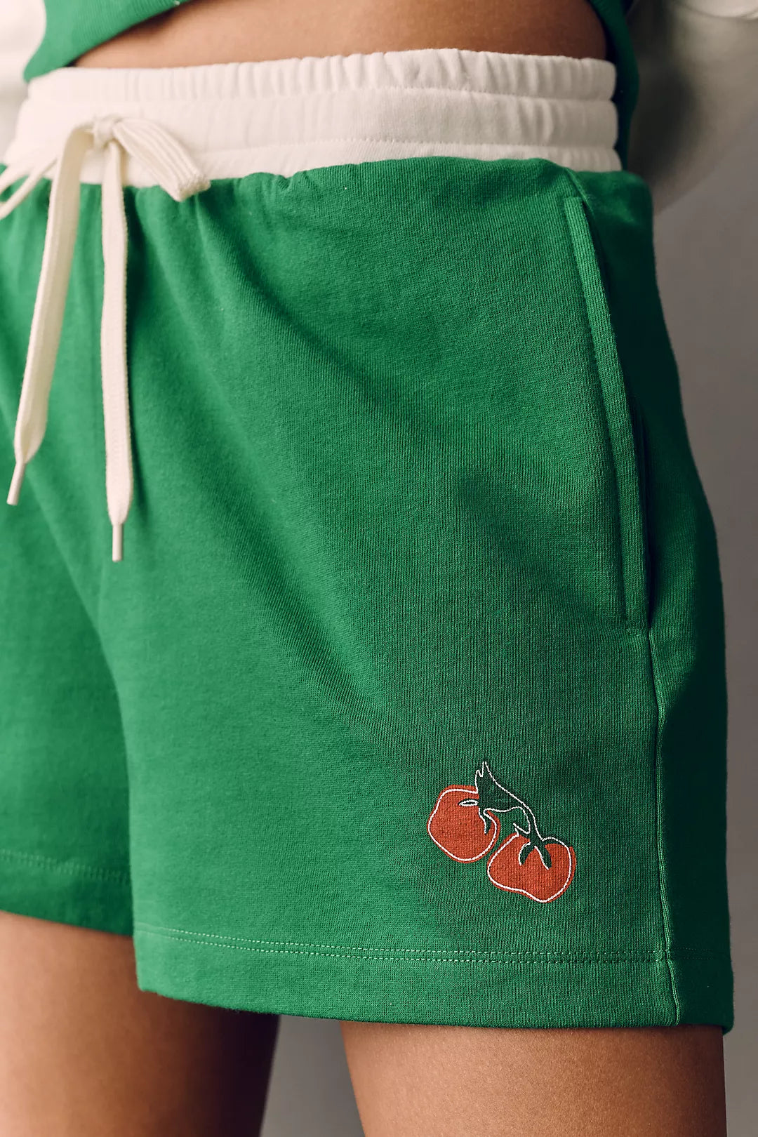 Daily Practice Cotton Tomato Pull-On Shorts