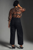 Load image into Gallery viewer, The Colette Linen Blend Crop Wide-Leg Pants by Maeve
