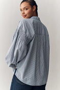 Load image into Gallery viewer, Pilcro Mix-Print Long-Sleeve Buttondown Shirt

