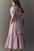 Load image into Gallery viewer, Peregrine Puff-Sleeve Midi Dress
