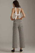 Load image into Gallery viewer, Colette Knit High-Rise Wide-Leg Cropped Pants

