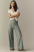 Load image into Gallery viewer, Colette European Linen Stretch Full-Length Wide-Leg Pants
