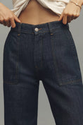 Load image into Gallery viewer, 7 For All Mankind Lotta Linen Blend High-Rise Wide-Leg Jeans
