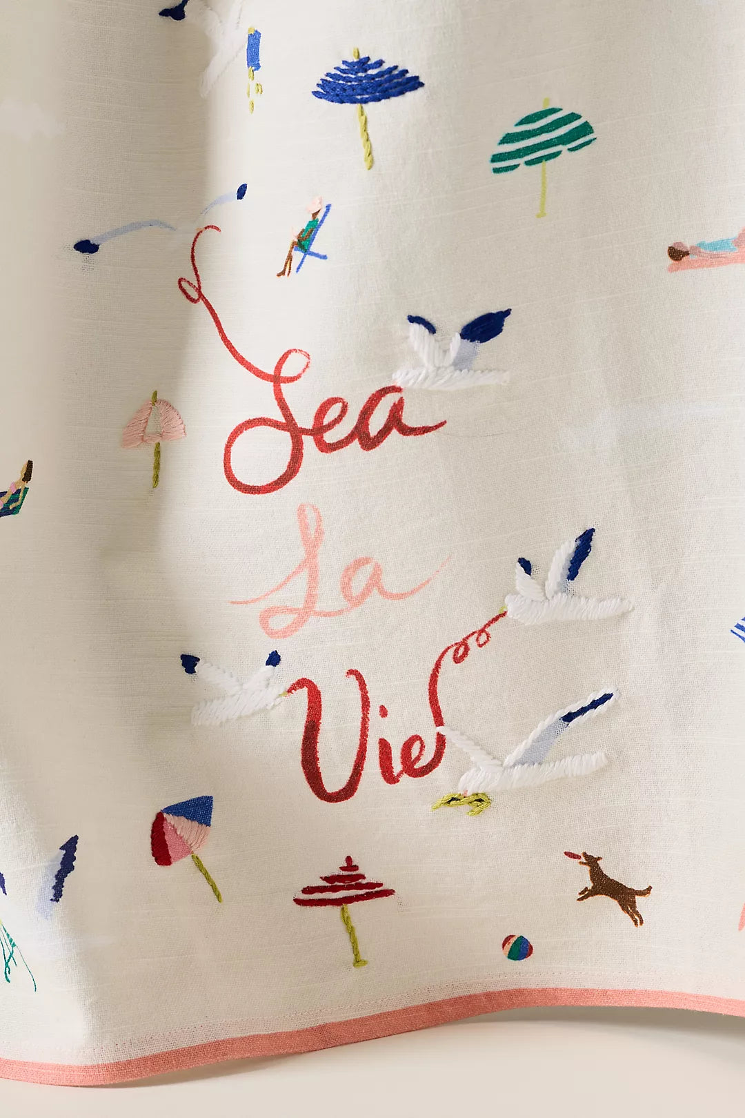 Sea La Vie Dish Towel