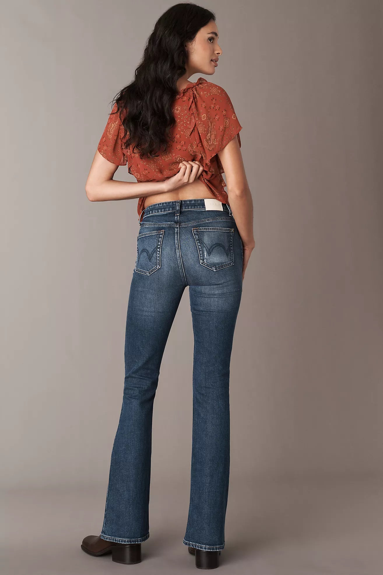 Edwin Lark Mid-Rise Bootleg Jeans