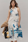 Load image into Gallery viewer, Maeve Sleeveless Midi Shirt Dress
