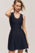 Load image into Gallery viewer, Siempre x Anthropologie Scoop-Neck Mini Dress
