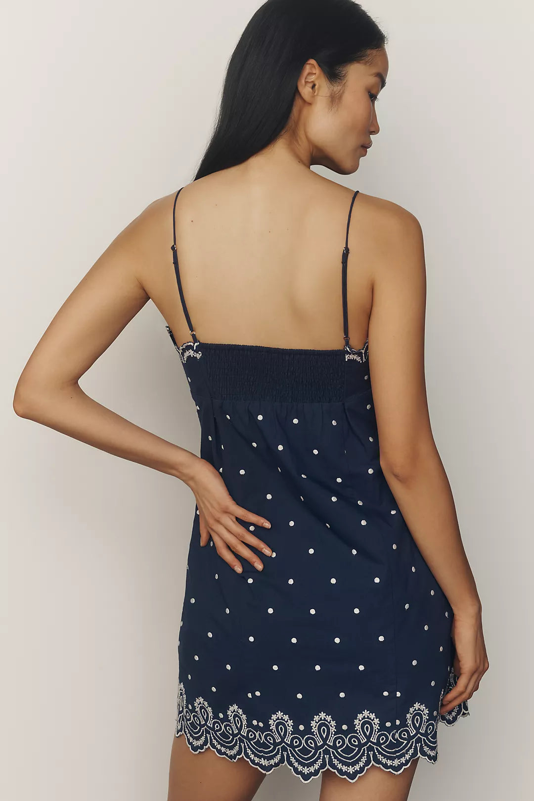 Maeve Embroidered Shift Dress