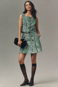 Load image into Gallery viewer, Maeve Sequin Tweed Vest

