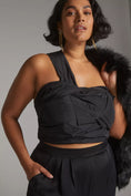 Load image into Gallery viewer, Bow Tie Wide-Leg Pant Set - EUC
