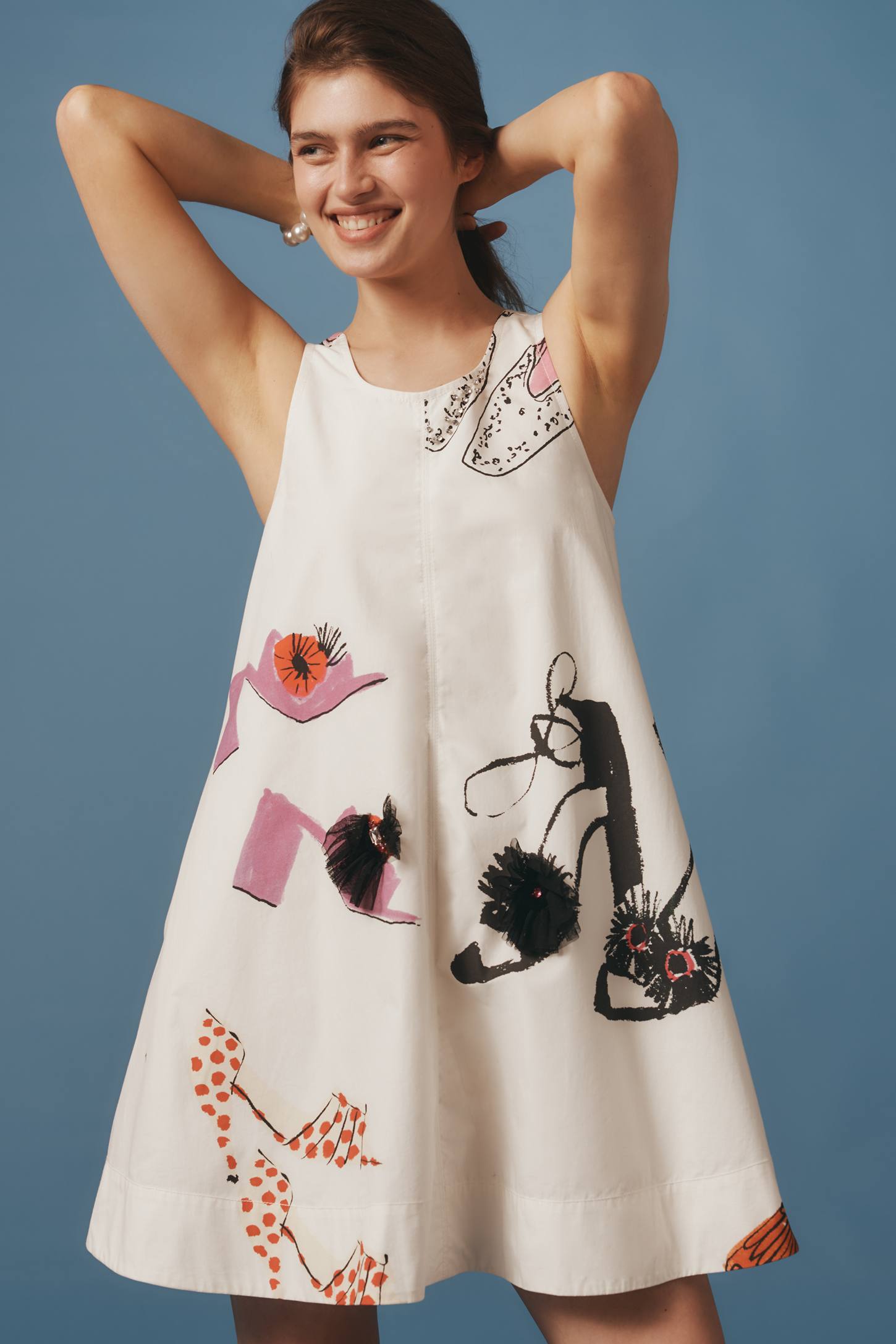 The Keiko Mini Dress by Maeve: Danielle Kroll Edition