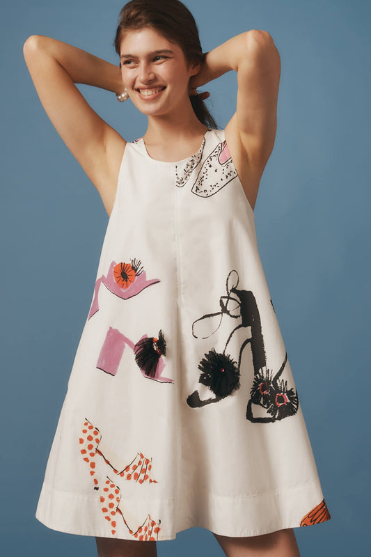 The Keiko Mini Dress by Maeve: Danielle Kroll Edition