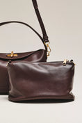 Load image into Gallery viewer, Melie Bianco Lana Espresso Vegan Leather Crossbody
