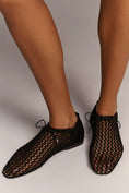 Load image into Gallery viewer, Silent D Lytt Mesh Slip-On Flats
