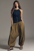 Load image into Gallery viewer, Pilcro Sleeveless Zip-Front Denim Top
