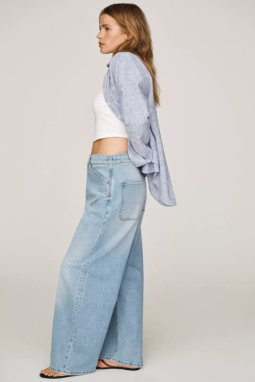 Pilcro Kayden High-Rise Carpenter Barrel Jeans