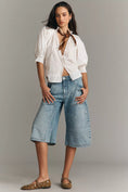 Load image into Gallery viewer, Pilcro Curve Crop High-Rise Tapered Culotte Jeans
