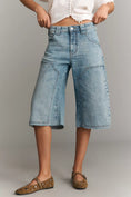 Load image into Gallery viewer, Pilcro Curve Crop High-Rise Tapered Culotte Jeans
