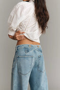 Load image into Gallery viewer, Pilcro Curve Crop High-Rise Tapered Culotte Jeans

